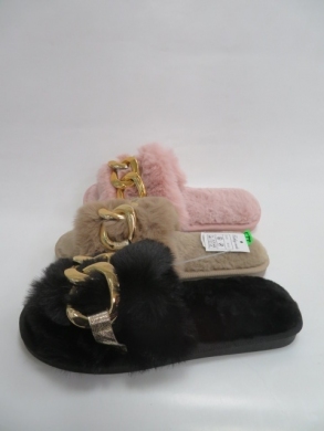Kapcie damskie ocieplane (36-41) B853 MIX5