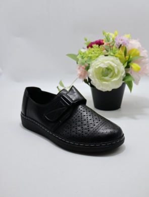 Półbuty damskie na płaskim (37-42) B6920 BLACK