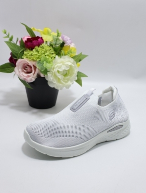 Buty sportowe damskie na płaskim (36-41) EV-367 WHITE
