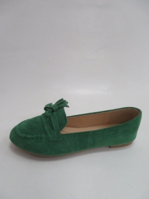 Baleriny damskie (36-41) 3637 GREEN