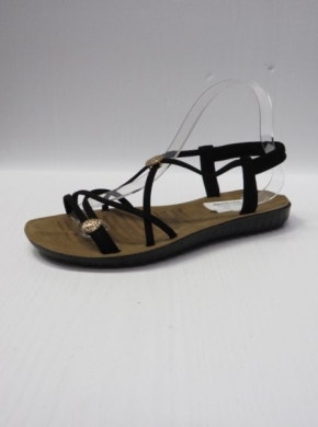 Sandały damskie na płaskim (36-41) FY6832 BLACK