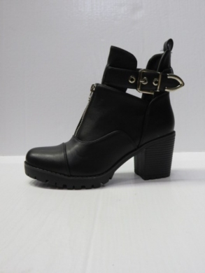 Botki damskie na obcasie (36-41) A281A BLACK