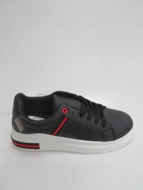 Buty sportowe damskie na koturnie (36-41) AB107 BLACK