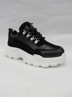 Sneakersy damskie niskie (36-41) AB-875 BLACK