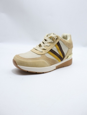 Buty sportowe damskie na płaskim (36-41) KK-386 KHAKI
