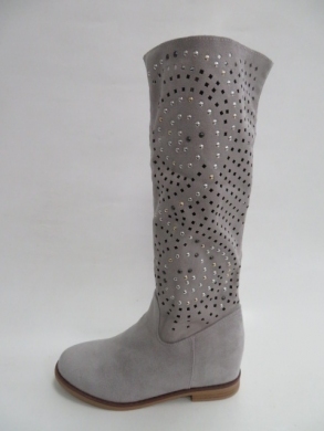Kozaki damskie letnie (36-41) ST56 GREY