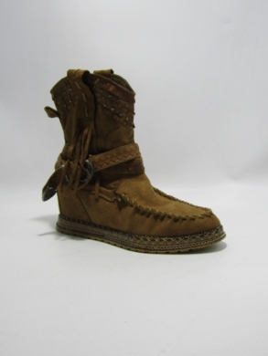 Botki damskie na płaskim (36-41) HJH-20-77 CAMEL