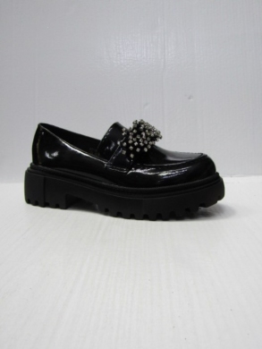 Mokasyny damskie na płaskim (36-41) 8018 BLACK