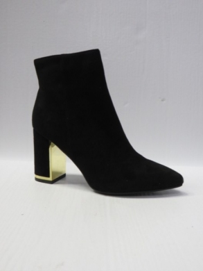Botki damskie ocieplane na obcasie (36-41) NS331 BLACK