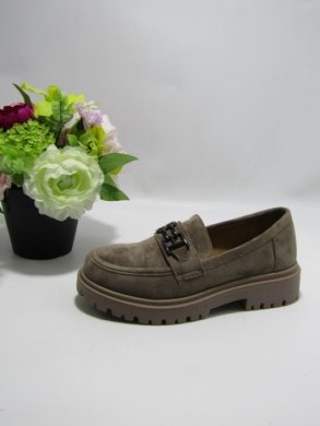 Mokasyny damskie na płaskim (36-41) TM2309 KH/MIX