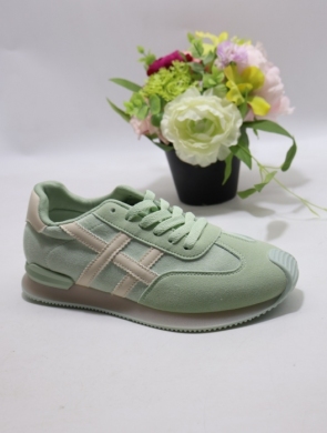 Buty sportowe damskie na płaskim (36-41) WX-191 GREEN