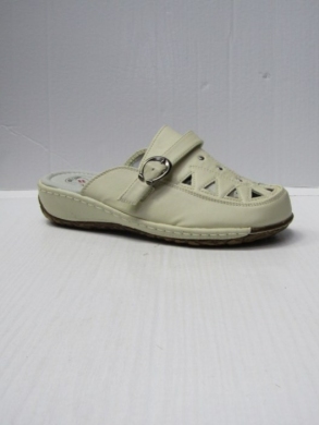 Klapki damskie na płaskim (36-41) 0038 BEIGE