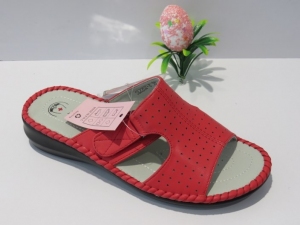 Klapki damskie na koturnie (36-41) SL2202-8 RED