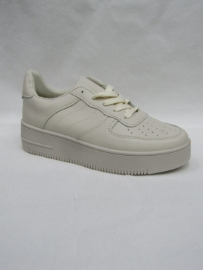 Buty sportowe damskie na płaskim (36-41) QS-7 BEIGE