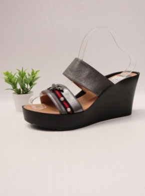 Klapki damskie na koturnie (36-41) J811522-3