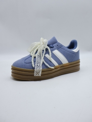 Buty sportowe damskie na płaskim (36-41) YY-139 BLUE