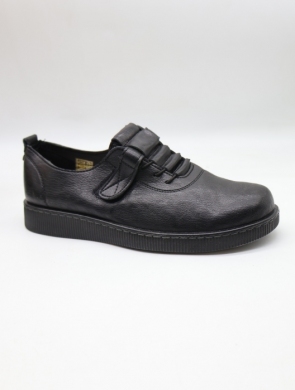Półbuty damskie na płaskim (39-43) DTC06-6 BLACK