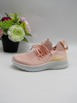 Buty sportowe damskie na płaskim (36-41) HMD67-4 PINK