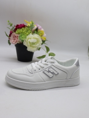 Buty sportowe damskie na płaskim (39-43) DHZ-10 WHITE