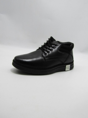 Botki męskie ocieplane (40-45) 62020-1 BLACK