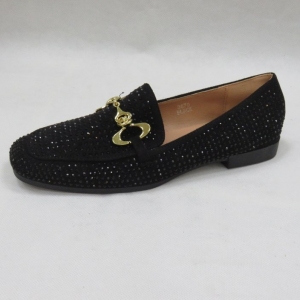 Mokasyny damskie na płaskim (36-41) 3670 BLACK