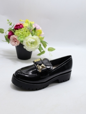 Mokasyny damskie na płaskim (36-41) 5035 BLACK