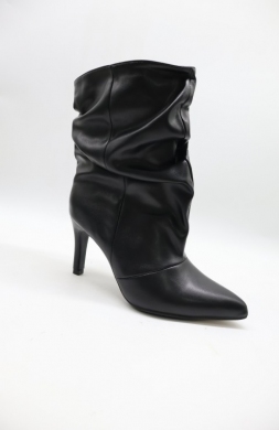 Botki damskie na szpilce (36-41) 9294 BLACK