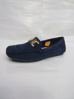 Mokasyny damskie na płaskim (36-41) 0580 NAVY