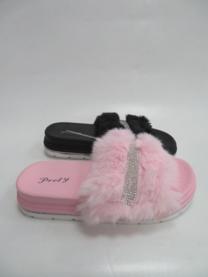Kapcie damskie ocieplane (36-41) 203 MIX