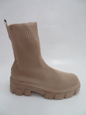 Botki damskie jesienne na płaskim (36-41) A88-96 KHAKI