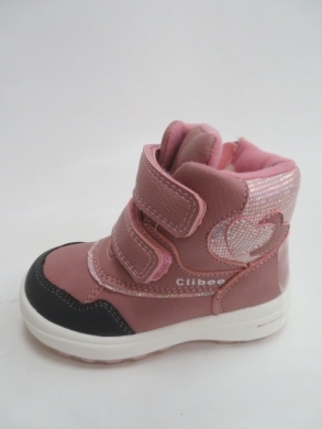Botki dziewczęce ocieplane (21-26) H196 PINK