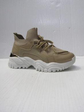 Buty sportowe damskie na płaskim (36-41) J2271 KHAKI
