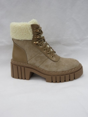Trapery damskie ocieplane (36-41) 8608 KHAKI