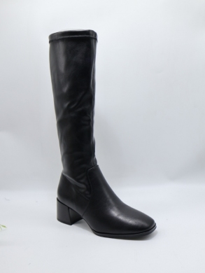 Kozaki damskie na obcasie (36-41) HQ310 BLACK