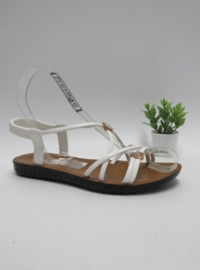 Sandały damskie na płaskim (36-41) W565-2 WHITE