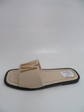 Klapki damskie na płaskim (36-41) 5007 BEIGE