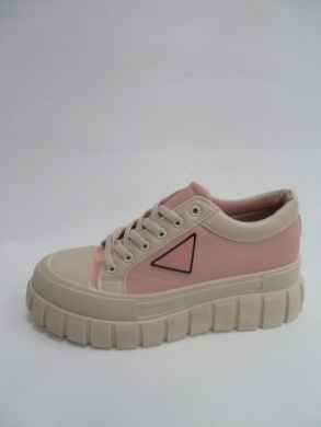 Trampki damskie na koturnie (36-41) BO-832 PINK