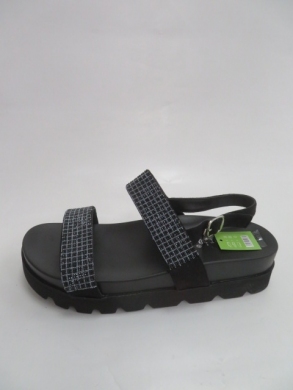 Sandały damskie na płaskim (36-41) W19-7232 BLACK