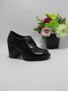 Półbuty damskie na obcasie (36-41) 9196 BLACK