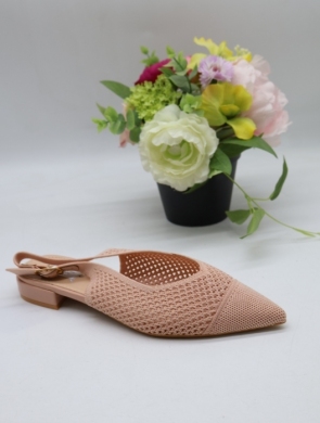 Sandały damskie na płaskim (36-41) 2996 PINK
