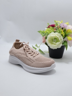 Buty sportowe damskie na płaskim (36-41) YY-91 PINK