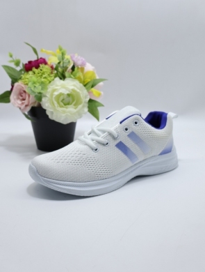 Buty sportowe damskie na płaskim (37-42) JX2420 WHITE