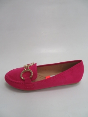 Mokasyny damskie na płaskim (36-41) 7377 FUCHSIA