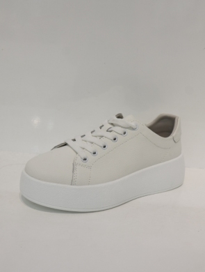 Buty sportowe damskie na płaskim (36-41) GD-XF-211 WHITE