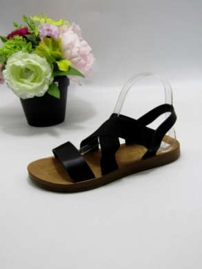 Sandały damskie na płaskim (36-41) W135 BLACK