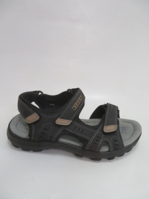 Sandały męskie (41-46) 9AA2025 BLA/KHAKI