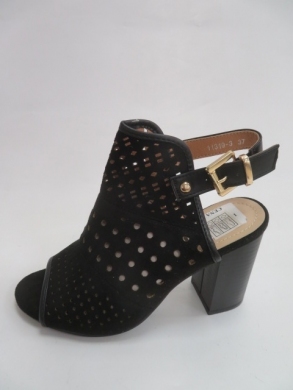 Sandały damskie na obcasie (36-41) 11319-3 BLACK