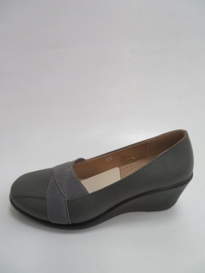 Półbuty damskie na koturnie (36-41) C17 GREY