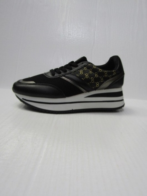 Buty sportowe damskie na płaskim (36-41) 6211-1 BLACK