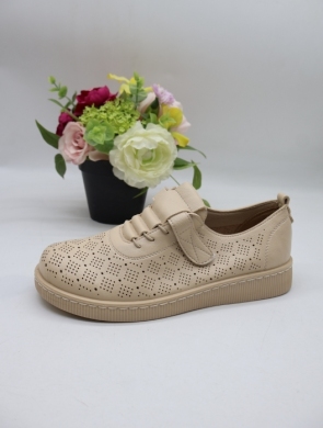 Półbuty damskie na płaskim (36-41) TC06-3 BEIGE